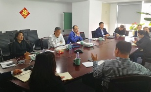 九洲集团总裁宋宏炯一行到上海茂高公司调研
