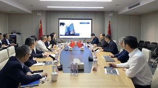 九洲集团副总经理李兢一行莅临广东瑞鸿调研指导